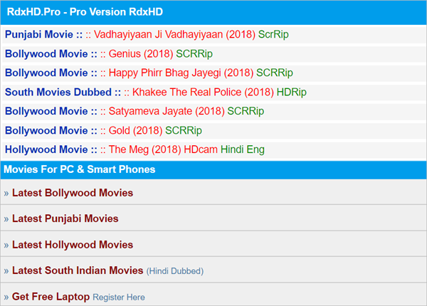 hollywood movies hindi dubbed websites