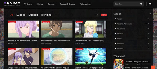 english anime websites to watch anime for free